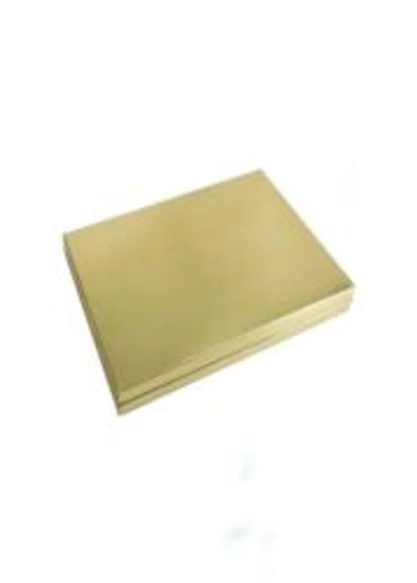 16 Bölmeli Altın Çikolata Kutusu - Gorsel 1