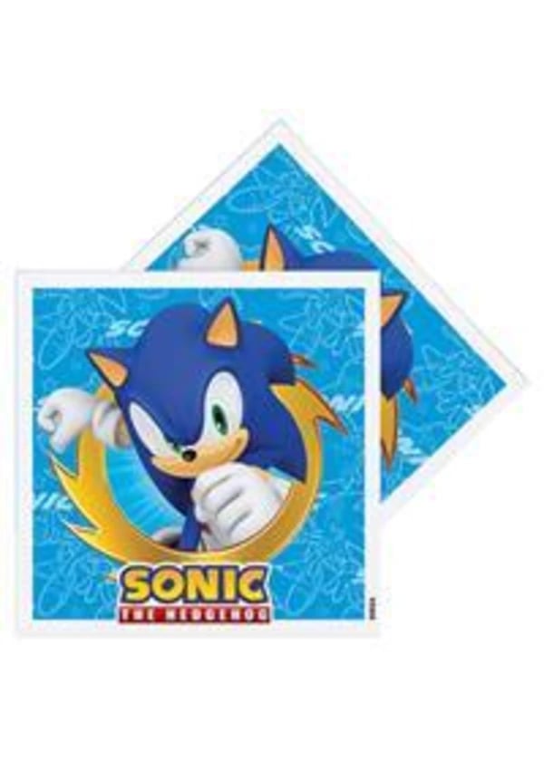 Sonic Temalı Peçete 16'lı - Gorsel 1