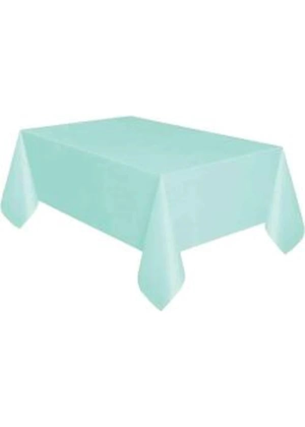 Su Yeşili Plastik Masa Örtüsü 137x182cm - Gorsel 1