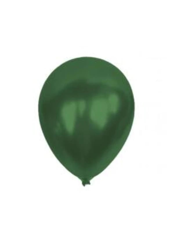 Pastel Koyu Yeşil Balon 10'lu Paket - Gorsel 1