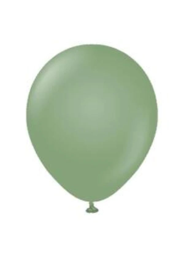 Pastel Okaliptus Balon 100'lü Paket - Gorsel 1