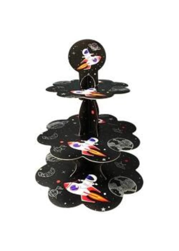 Uzay Temalı Kek Standı - Gorsel 1