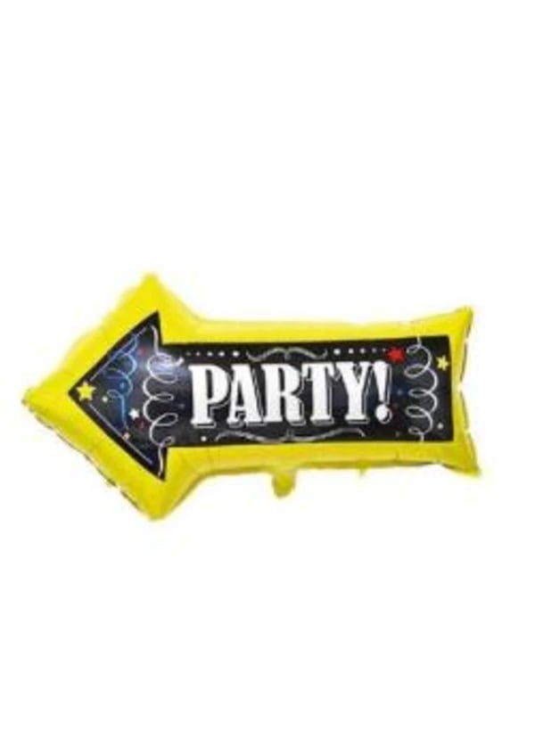Party Ok Şekilli Folyo Balon 85cm - Gorsel 1