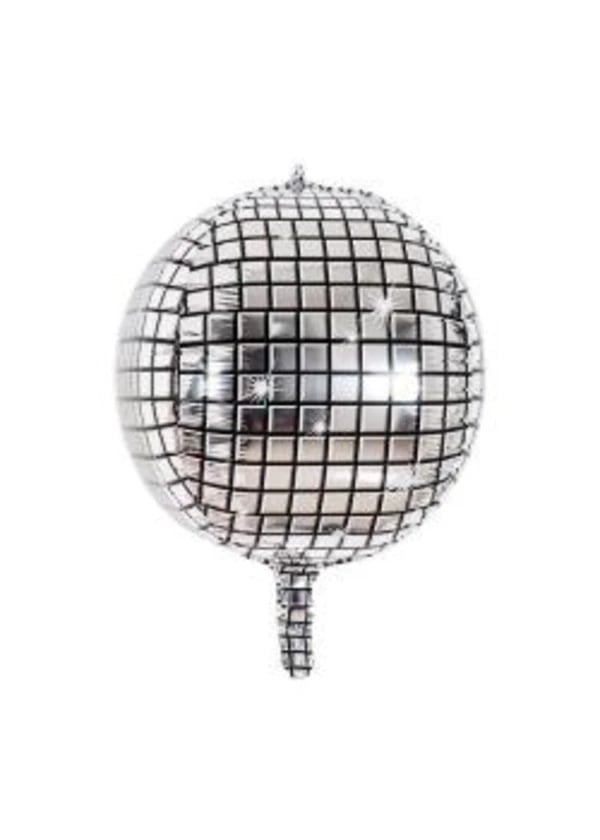 Disko Topu Yuvarlak Folyo Balon - Gorsel 1