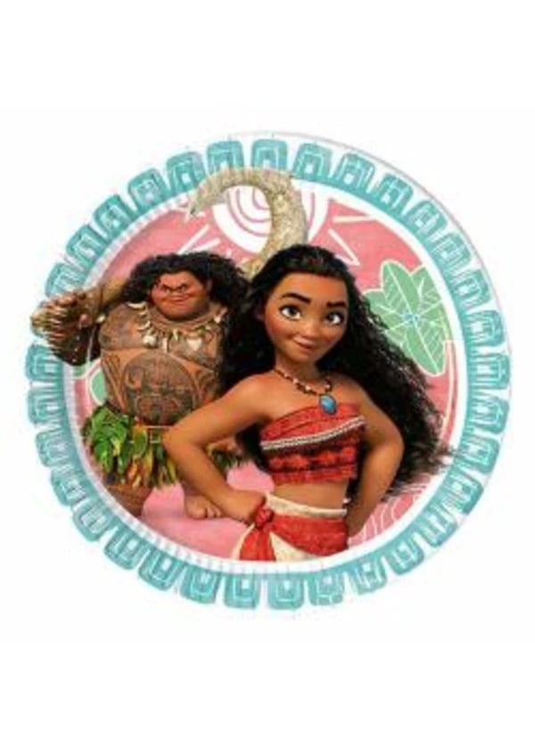 Prenses Moana Karton Tabak 8'li - Gorsel 1