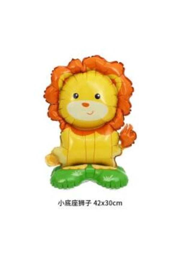 Ayaklı Aslan Folyo Balon 42x50cm - Gorsel 1