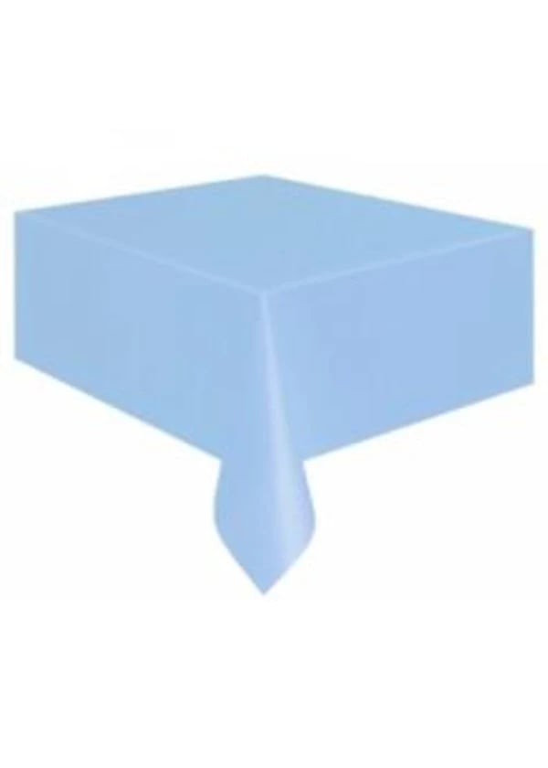 Mavi Plastik Masa Örtüsü 137x270cm - Gorsel 1