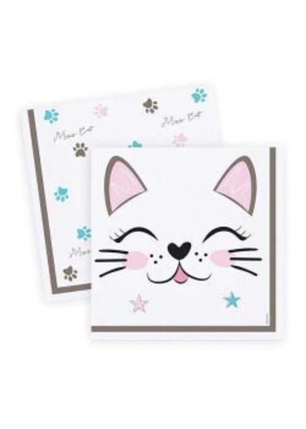 Miss Cat Kağıt Peçete 16'lı - Gorsel 1