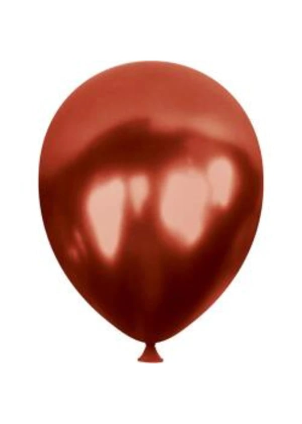 Metalik Bordo Balon 100'lü Paket - Gorsel 1