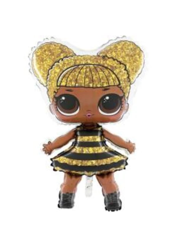 LoL Bebek Queen Bee Folyo Balon 93cm - Gorsel 1