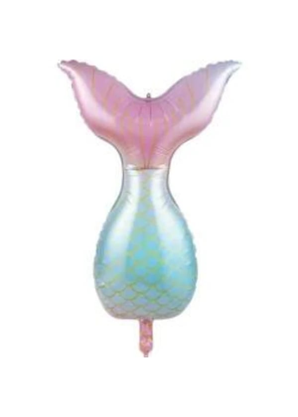 Deniz Kızı Kuyruğu Folyo Balon 52x85cm - Gorsel 1