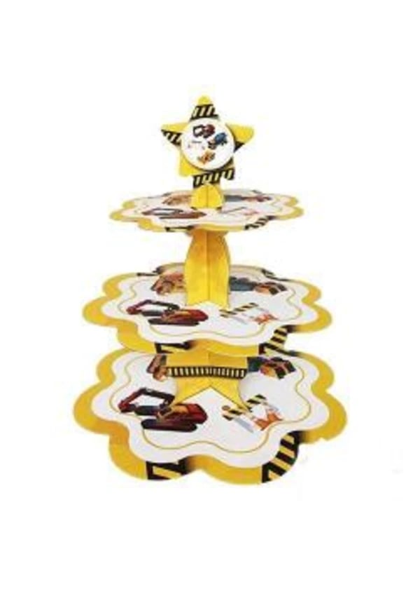 İnşaat Temalı Kek Standı - Gorsel 1