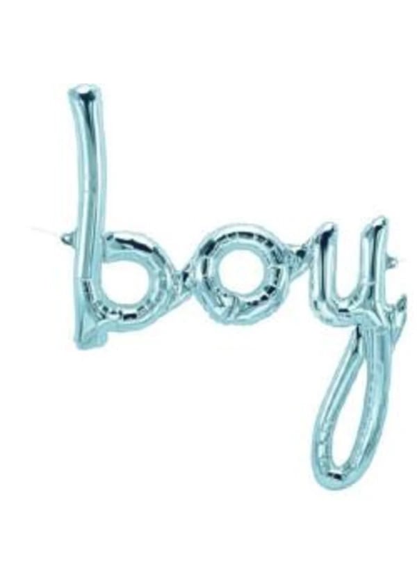 Boy Folyo Balon Mavi 55x89cm - Gorsel 1
