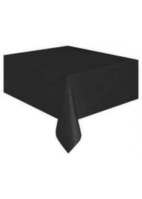 Siyah Plastik Masa Örtüsü 120x180cm - Gorsel 1