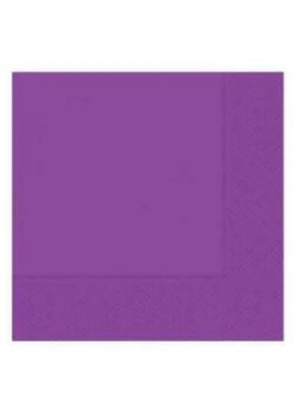 Mor Kağıt Peçete 20'li - Gorsel 1