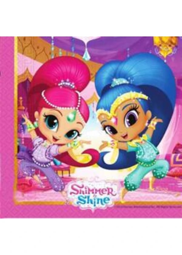Shimmer And Shine Peçete 20'li - Gorsel 1