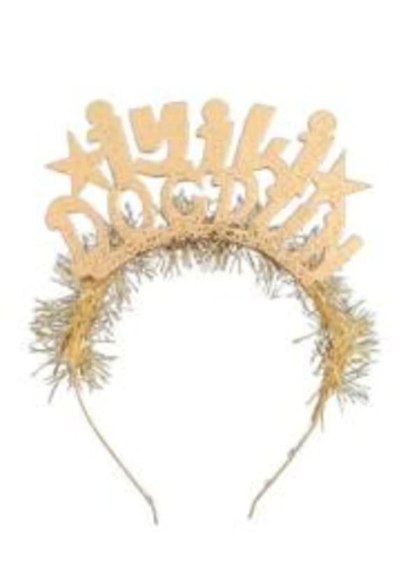 İyi ki Doğdun Altın Parti Tacı - Gorsel 1