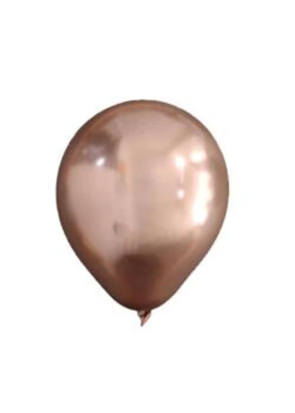 Krom Mini Bakır Dekorasyon Balonu 10'lu - Gorsel 1