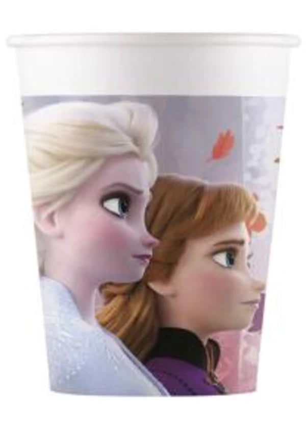 Frozen 2 Karton Bardak 8'li - Gorsel 1