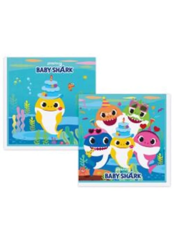 Baby Shark Peçete 16'lı - Gorsel 1