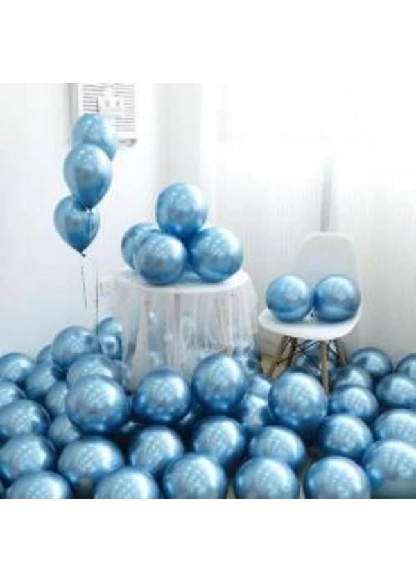 Krom Mavi Balon 50'li Paket - Gorsel 1