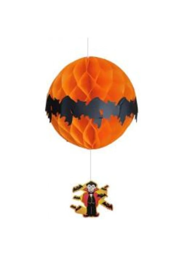 Cadılar Bayramı (Halloween) Dracula Figürlü Petek Süs - Gorsel 1