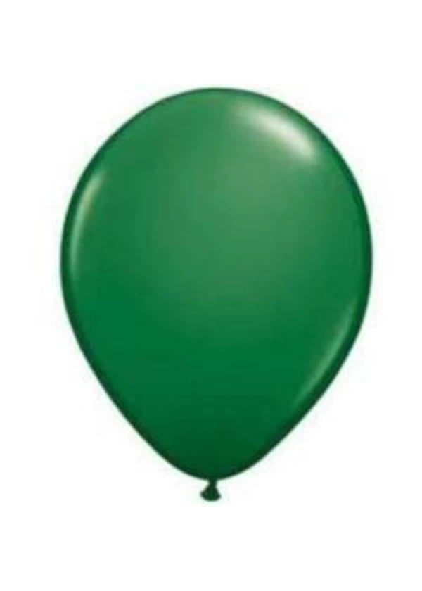 Pastel Koyu Yeşil Balon 100'lü - Gorsel 1