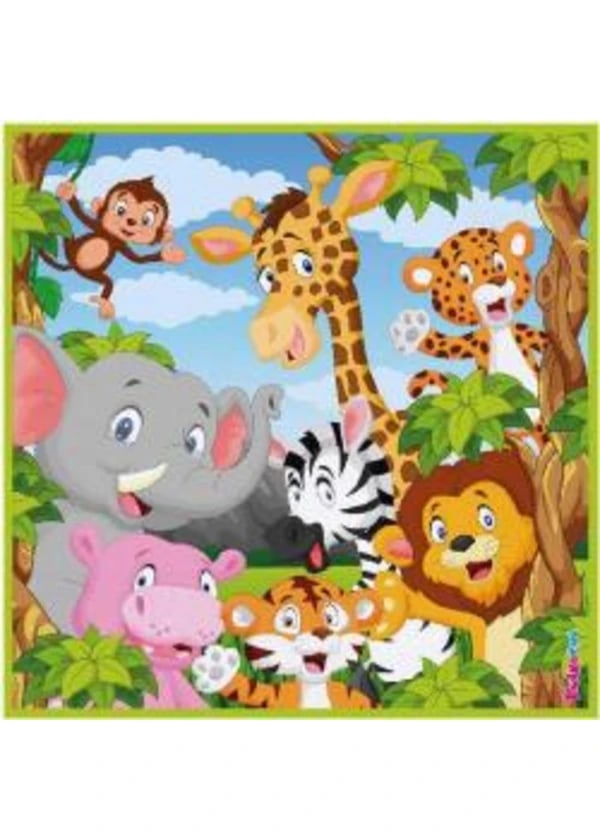 Safari Temalı Peçete 16'lı - Gorsel 1