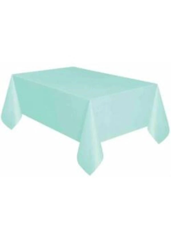 Su Yeşili Plastik Masa Örtüsü 137x270cm - Gorsel 1