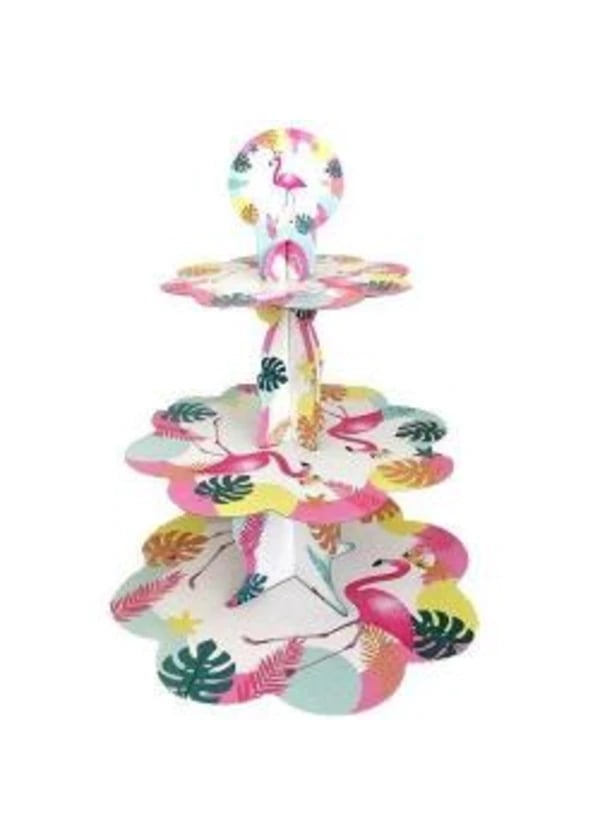 Flamingo Temalı Kek Standı - Gorsel 1