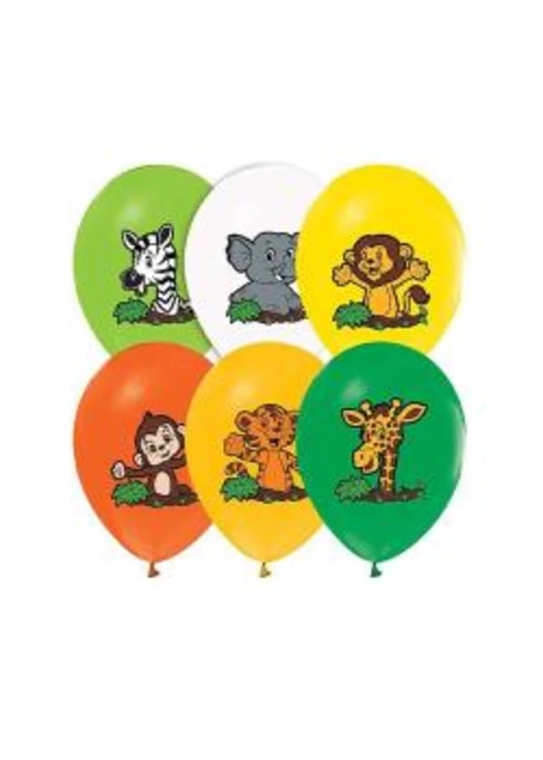 Safari Temalı Balon 5'li Paket - Gorsel 1