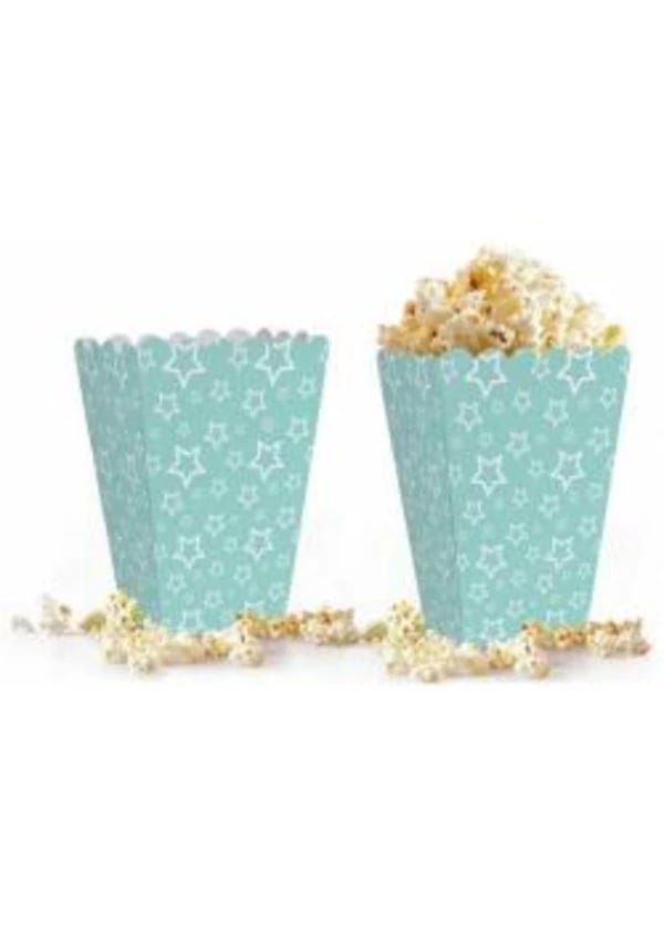 Su Yeşili Yıldızlı Mısır Kutusu 10'lu - Gorsel 1