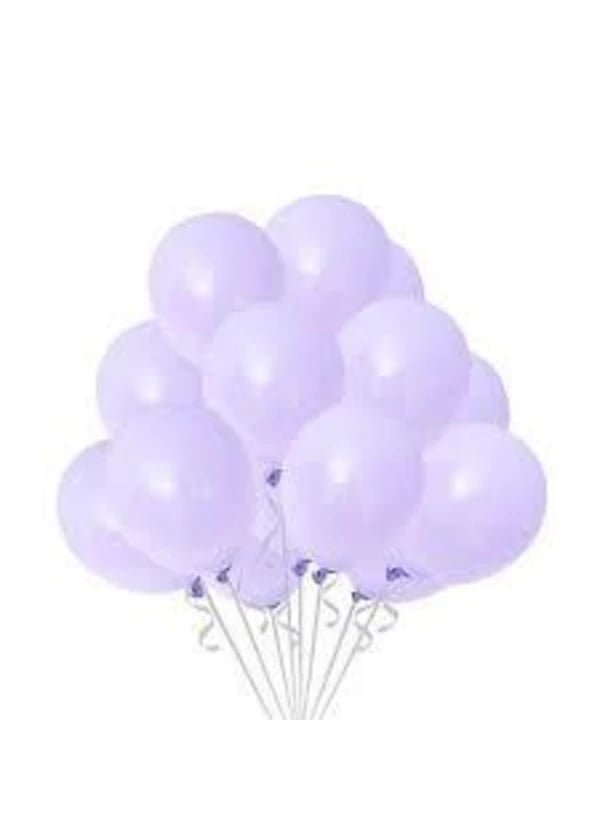 Makaron Lila Balon 100'lü Paket - Gorsel 1