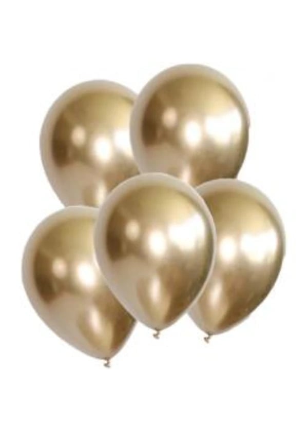 Krom Altın Balon 5'li Paket - Gorsel 1