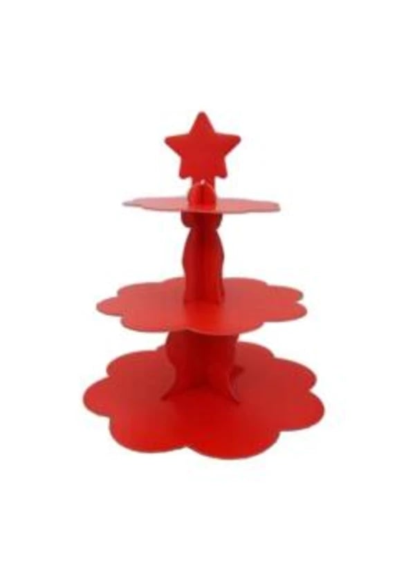 Kırmızı Kek Standı - Gorsel 1