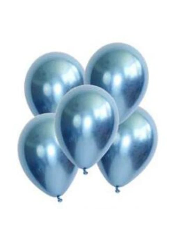 Krom Mavi Balon 5'li Paket - Gorsel 1