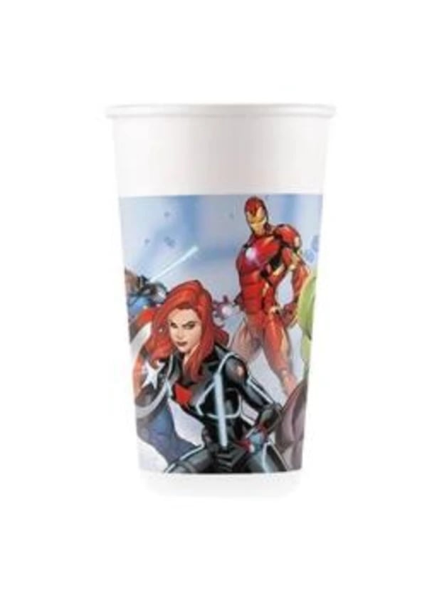 Avengers Karton Bardak 8'li - Gorsel 1