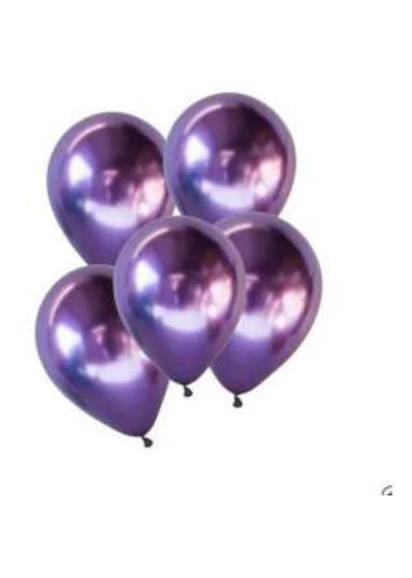 Krom Mor Balon 5'li Paket - Gorsel 1