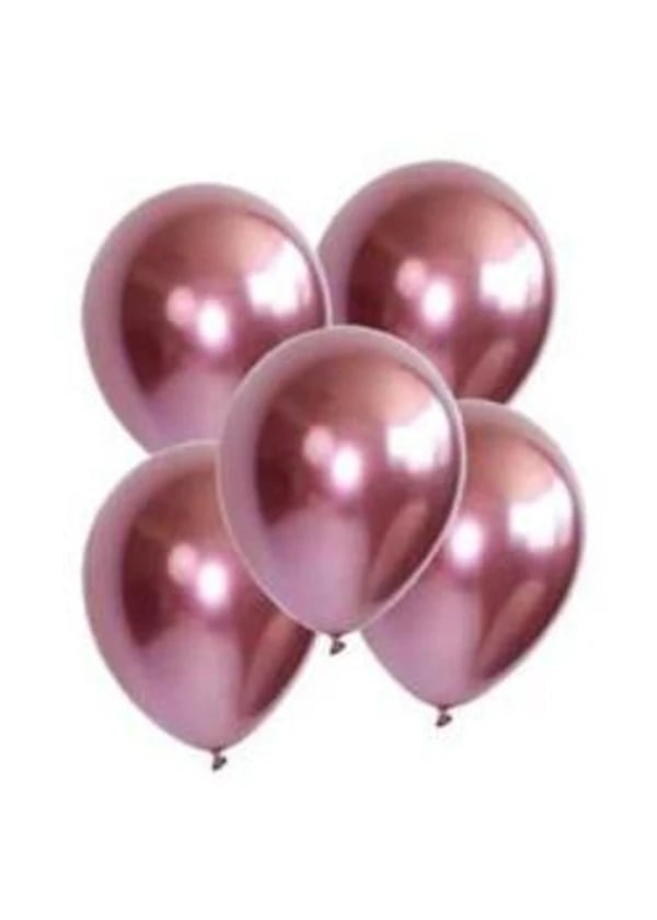 Krom Rose Gold Balon 5'li Paket - Gorsel 1