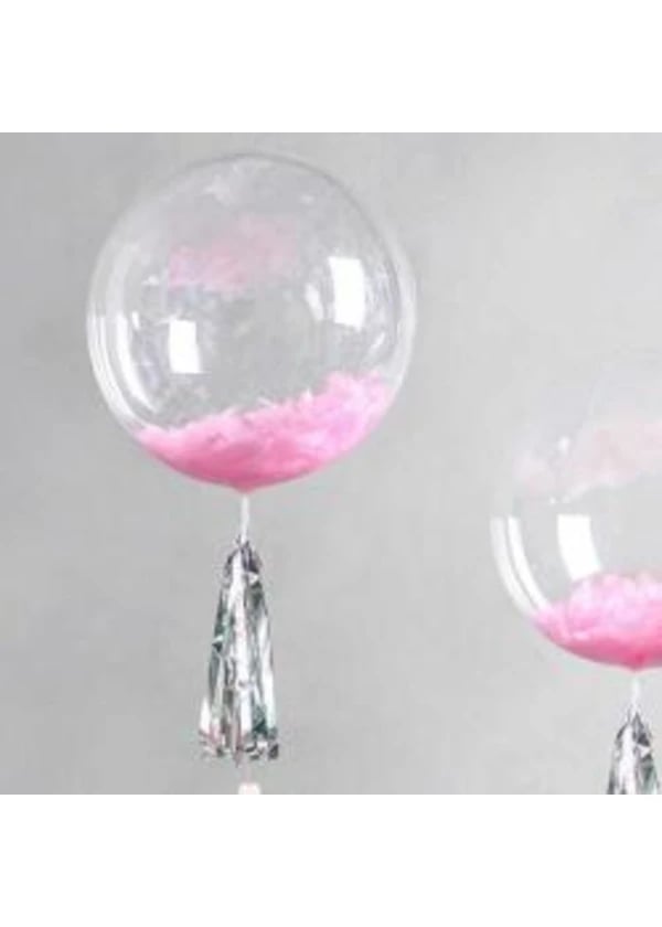 Şeffaf Yuvarlak Bobo Balon 18'' - Gorsel 1