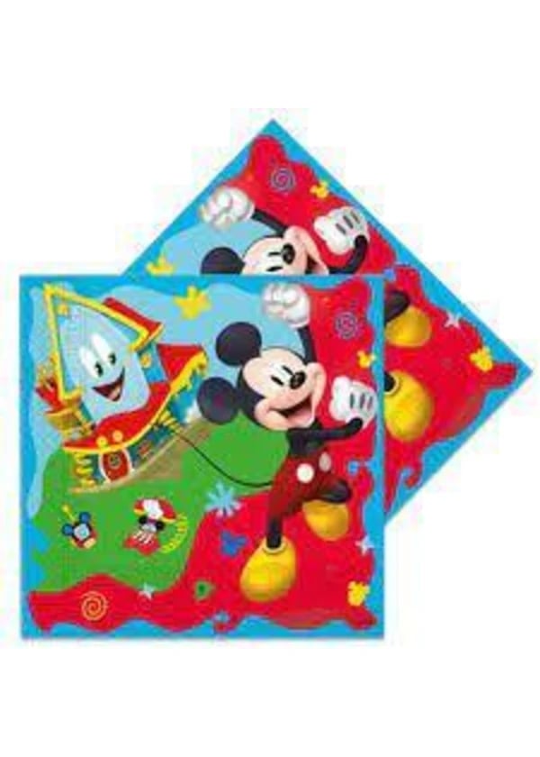 Mickey Rock The House Kağıt Peçete 20'li - Gorsel 1