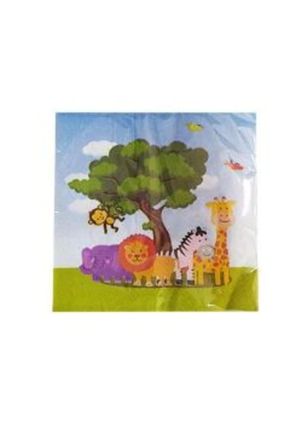 Safari Partisi Peçete 20'li - Gorsel 1