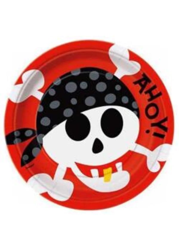 Korsanlar Karton Tabak 8'li - Gorsel 1