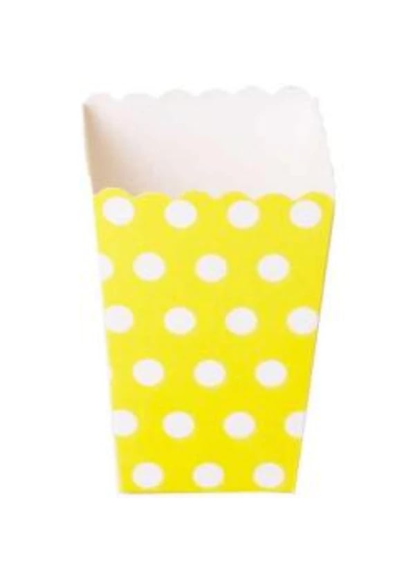 Beyaz Puantiyeli Sarı Mısır Kutusu 10'lu - Gorsel 1