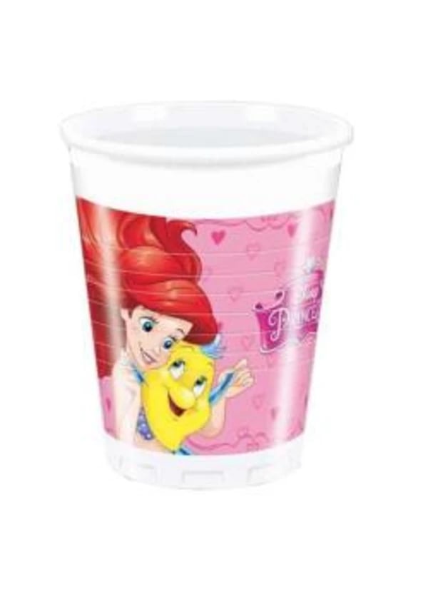 Disney Princess Plastik Bardak 8'li - Gorsel 1