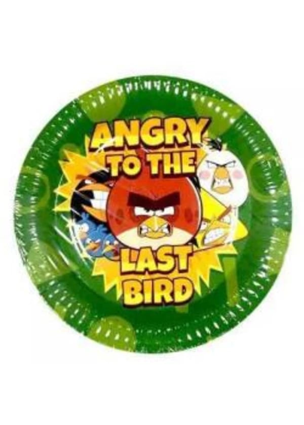 Angry Birds Karton Tabak 8'li - Gorsel 1
