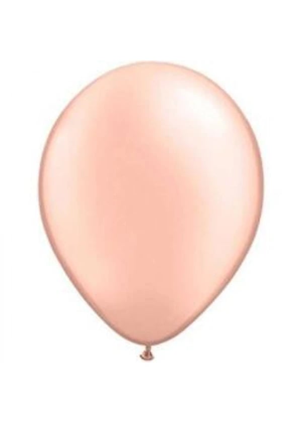 Metalik Somon Balon 10'lu Paket - Gorsel 1