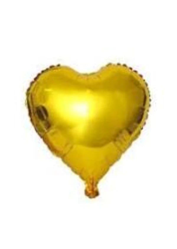 Altın Kalp Folyo Balon 100cm - Gorsel 1