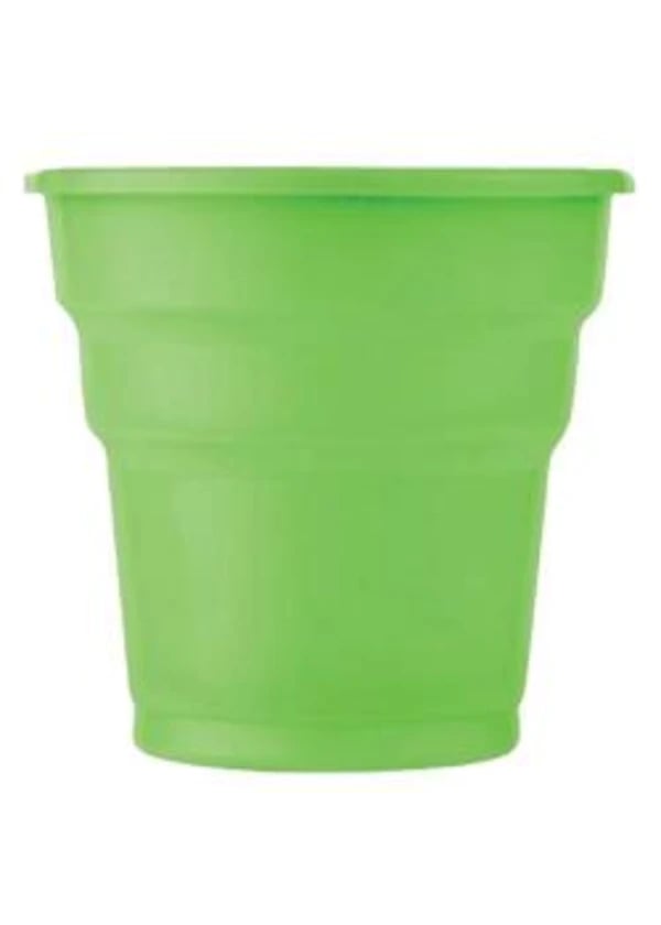 Plastik Yeşil Bardak 10'lu - Gorsel 1