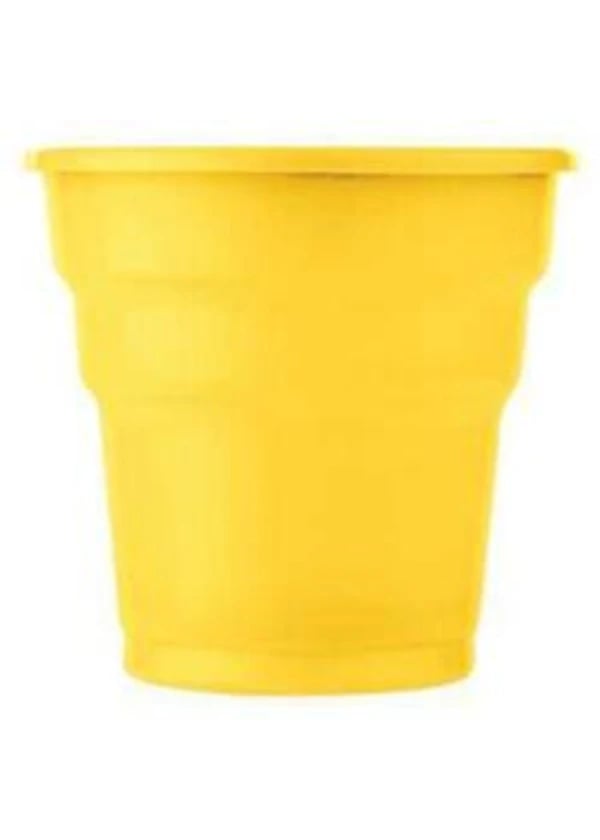 Plastik Sarı Bardak 10'lu - Gorsel 1